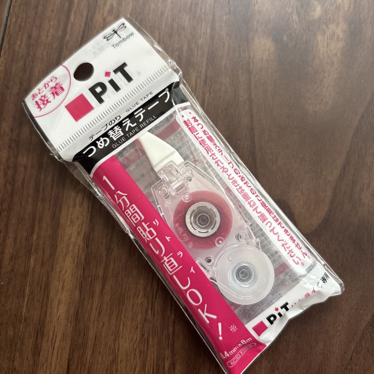 PiT テープのり　つめ替えテープ Tombow トンボ