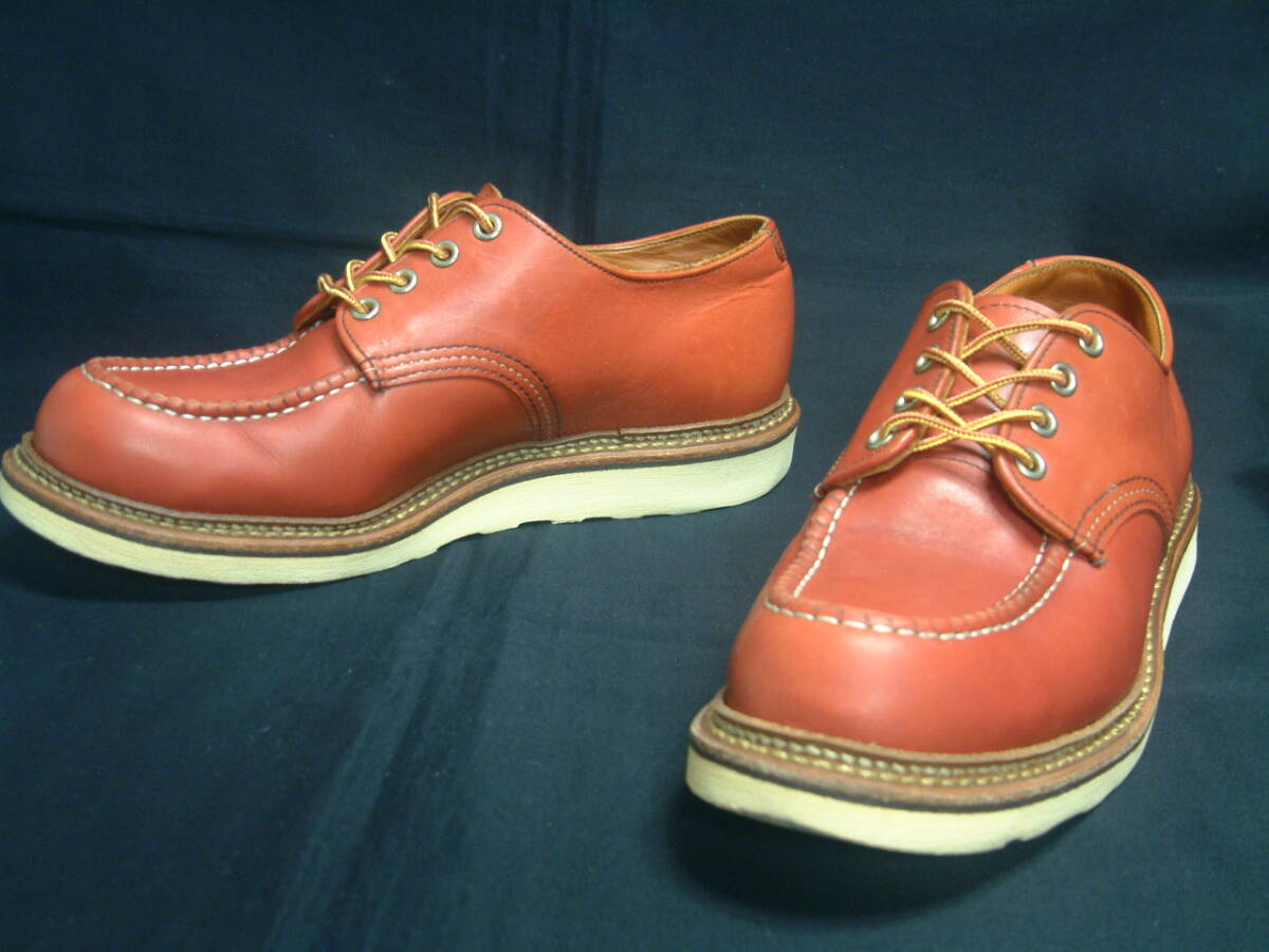 ●8 1/2D 赤茶 8103 CLASSIC OXFORD Red Wing Shoes Made in U.S.A September 2010 Oro-Russet “Portage”