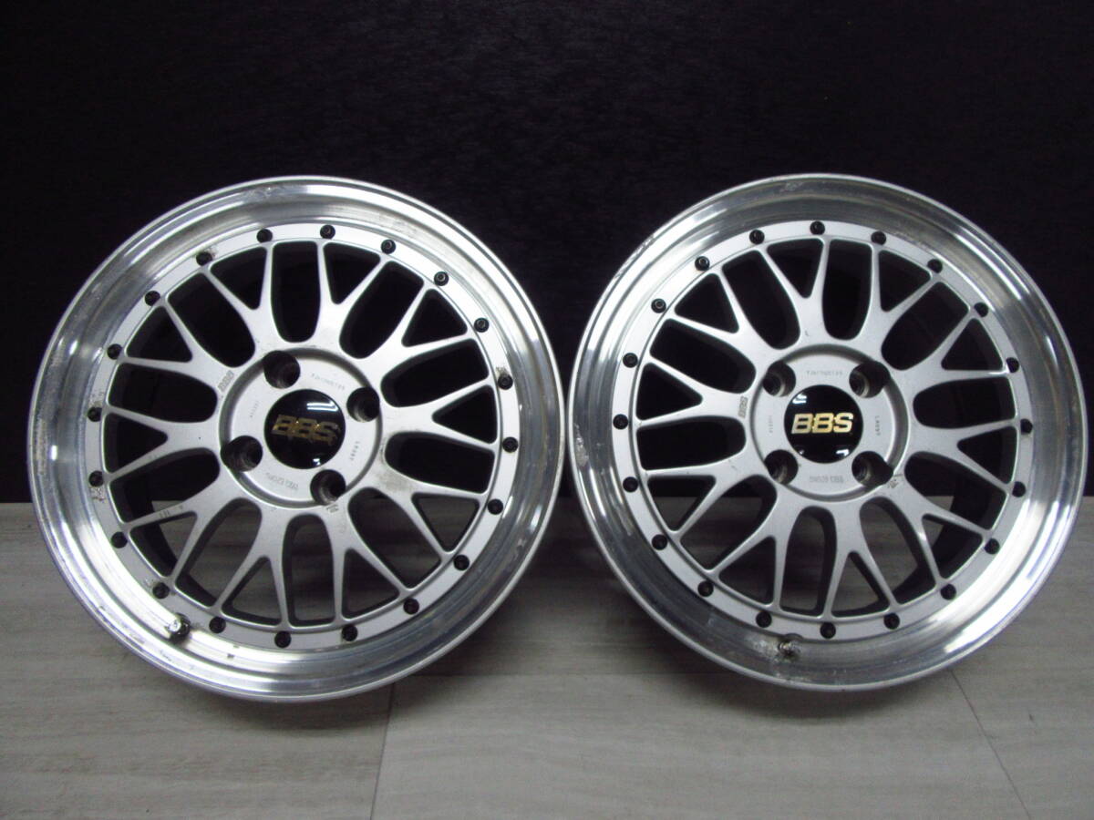 超希少 BBS LM 17インチ 180SX アベニール アコード S13 シルビア 86 レビン トレノ スカイライン レパード レグナム 114,3 4H 旧車