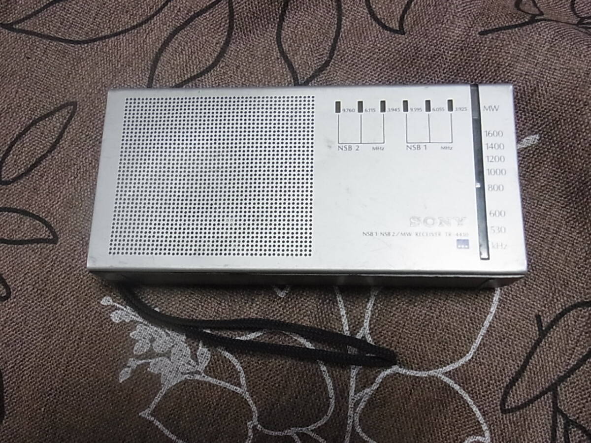 SONY　ラジオ　TR-4410 　MW /NSB1-NSB2 　現状品