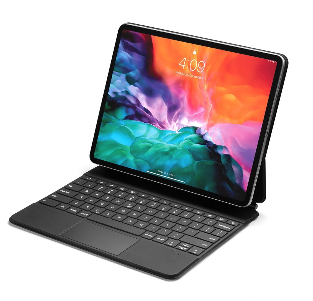 13インチ iPad Pro M4 / M5 用 キーボード付ケース / マジックキーボード仕様 LEDバックライト US配列 ローマ字入力