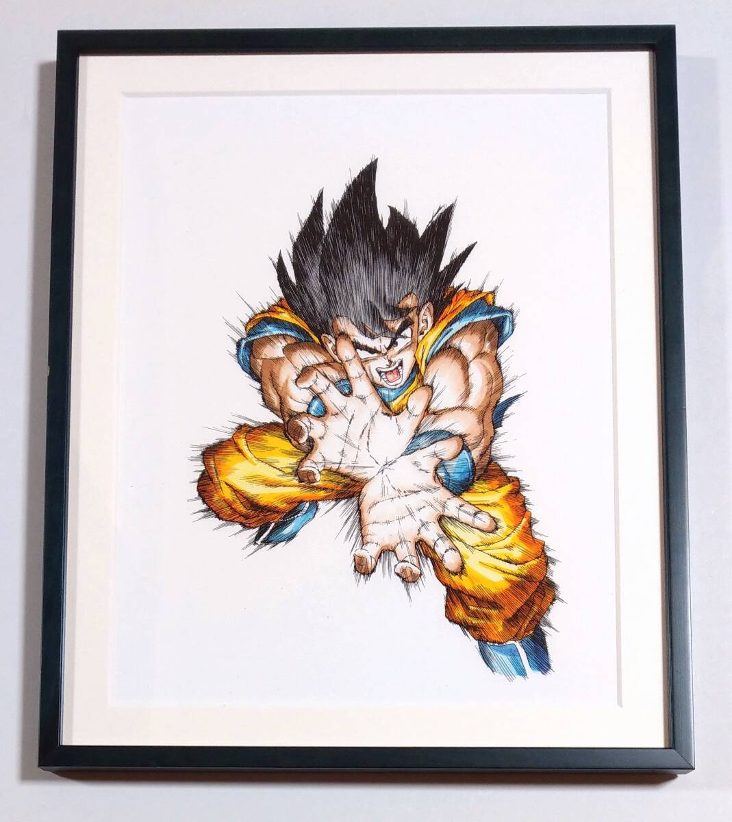 ドラゴンボール 複製原画 2013 Ver.2 孫悟空 かめはめ波 DRAGON BALL 鳥山明
