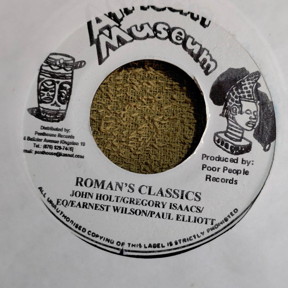 Love I Can Feel Riddim Roman's Classics John Holt Gregory Isaacs Eq Ernest Wilson Paul Elliott from African Museum