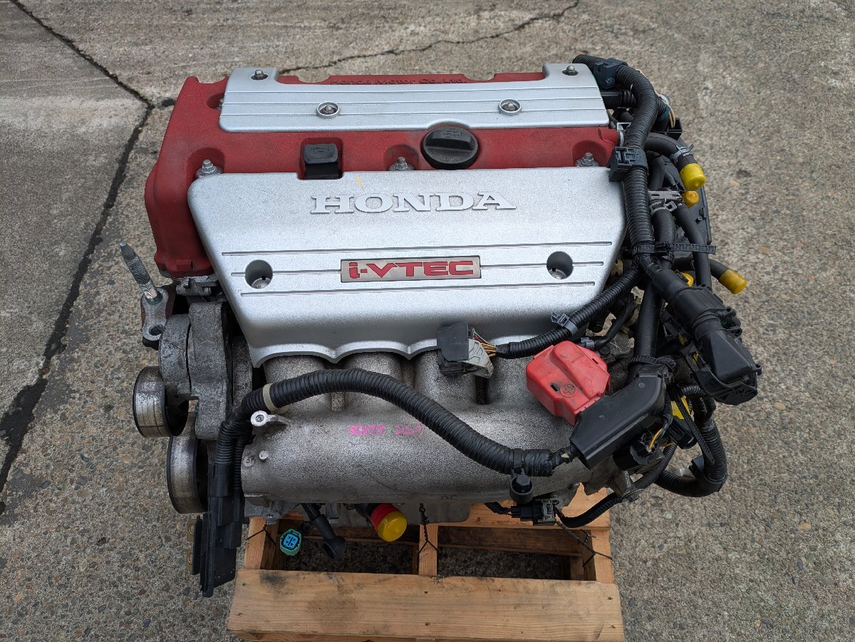 bkurudepa H23年 シビック タイプR ABA-FD2 エンジン K20A 異音あり OH/整備前提 ベースエンジンや部品取り等にも ジャンク [ZNo:07004437]