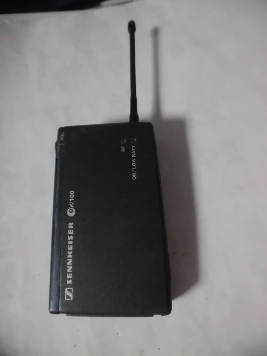 SENNHEISER ew100 ワイヤレス ボディパックレシーバー　通電OK