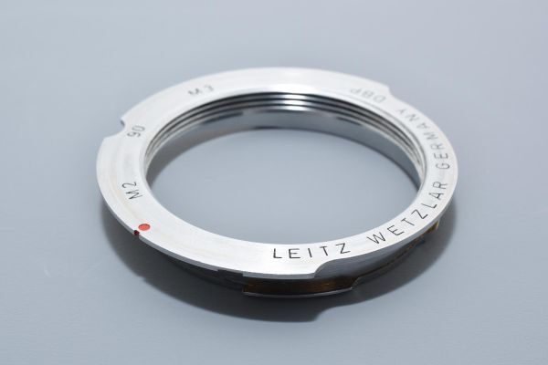 RU85★ライカ LEICA 純正 MLリング バヨネットアダプター M2 50 M3 28-50 LEITZ WETZLAR 銘
