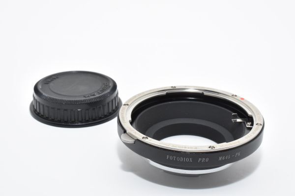 RU135★Fotodiox PRO M645-PK PENTAX K マウントアダプター