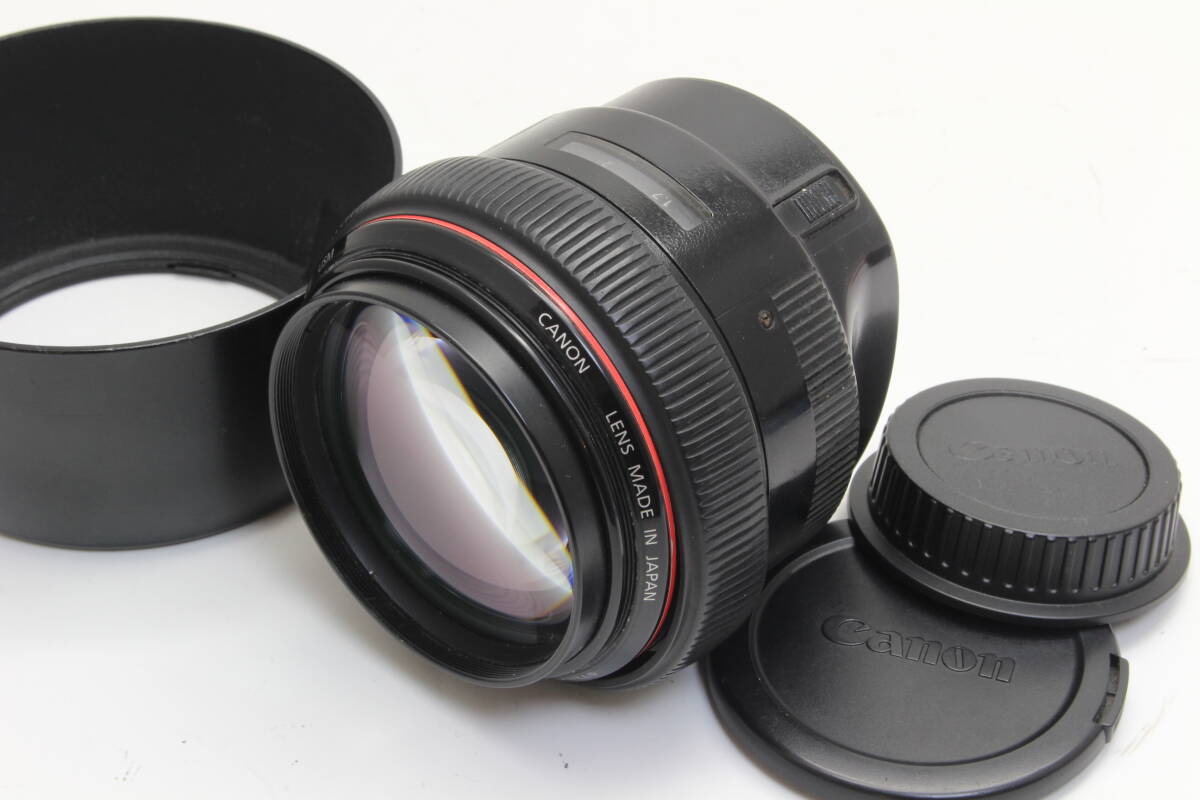 B (並品) Canon キヤノン EF 85mm F1.2 L II USM 初期不良返品無料