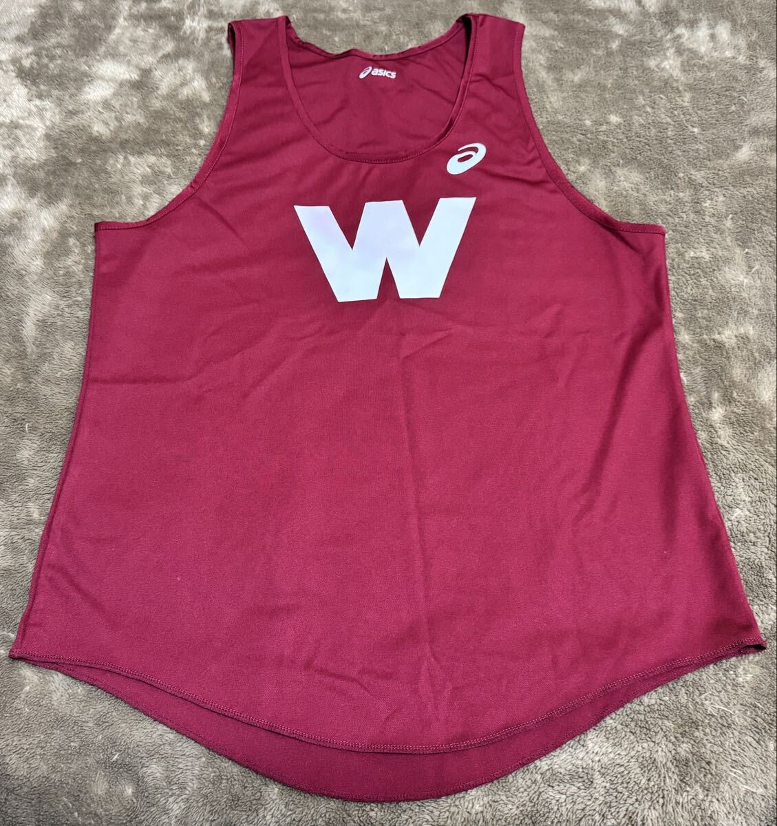 早稲田大学 ユニフォーム Oサイズ ランシャツ 箱根駅伝 陸上部