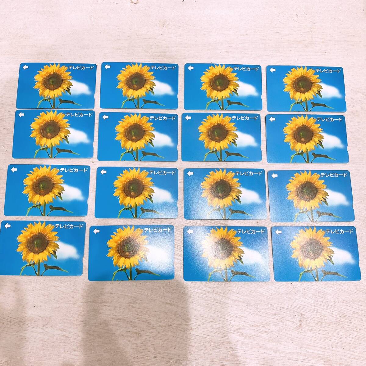 テレビカード/未使用/トーヨーベンディング株式会社◆￥1,000×16枚◆計￥16,000分 現状品