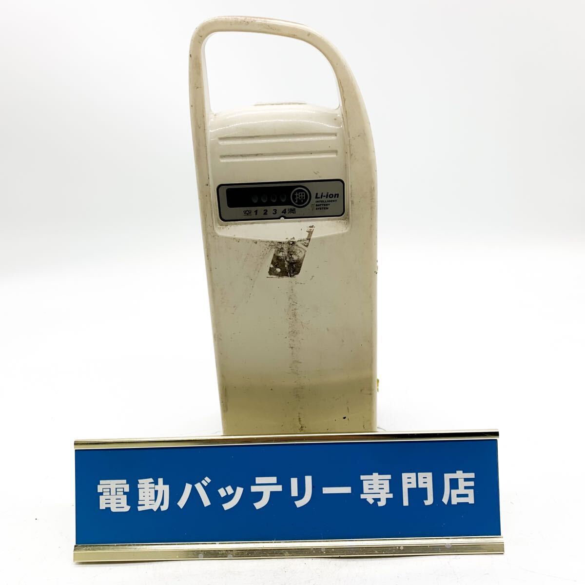 ヤマハ 4Ah X54-12 2点滅 4点灯　　YAMAHA 電動自転車バッテリー 充電確認済み 自転車バッテリー L6197