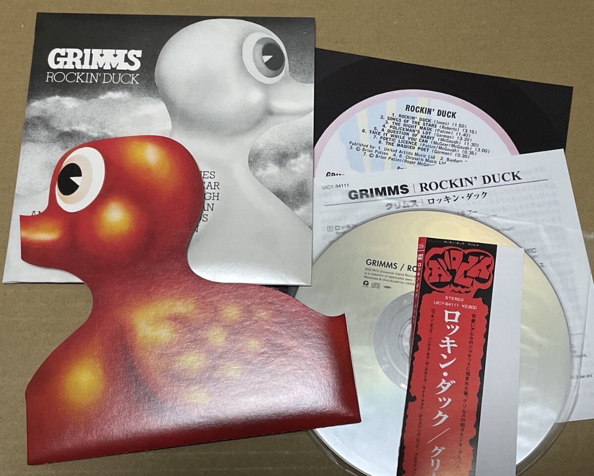 送料込 SHM-CD Grimms - Rockin' Duck 紙ジャケット / グリムス - ロッキン・ダック / UICY94111