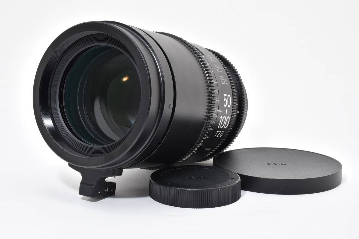 ★極上美品★ シグマ SIGMA HIGH SPEED ZOOM 50-100mm T2.0 キャノン EFマウント シネレンズ ★希少！　　　58-78-2#297#7563