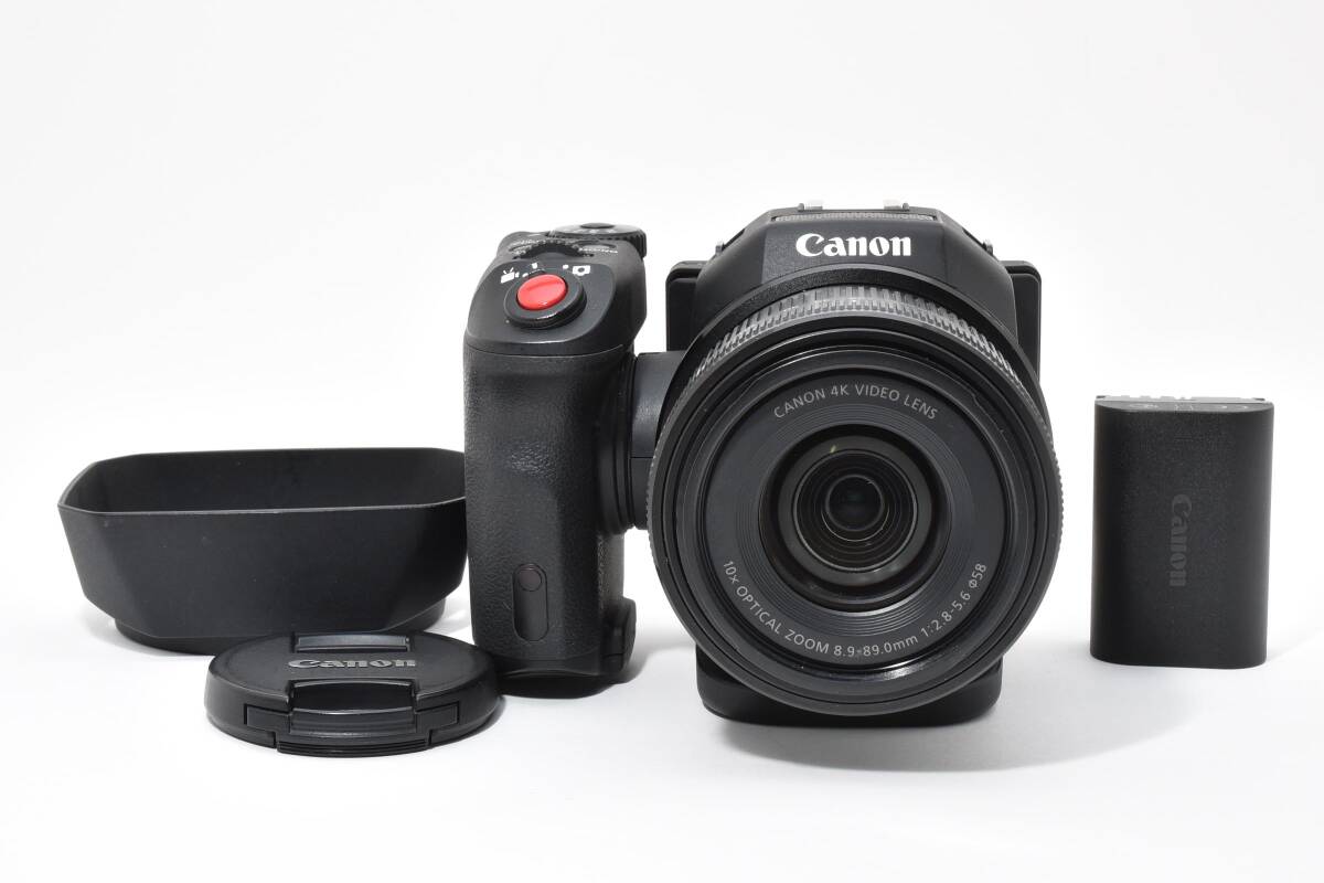 ★良品★ キャノン CANON XC10 ★バッテリー・フード付き！　　　98-48-1#025 #7615