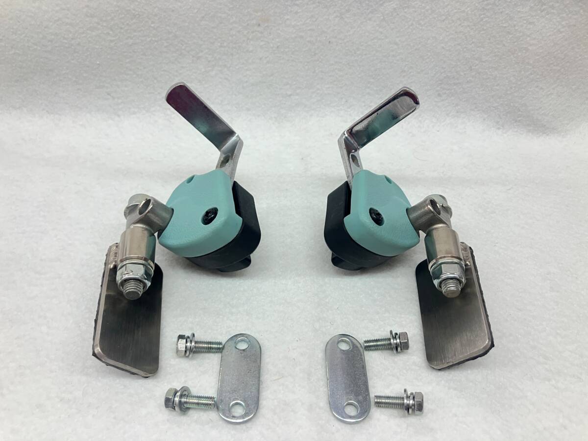 【中古現状品】車イス用部品　駐車ブレーキ　ストッパー　左右セット 　③