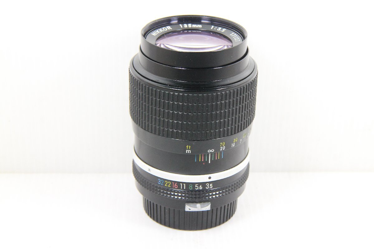 B999☆☆良品★ニコン NIKKOR 135mm F3.5 (非Ai)