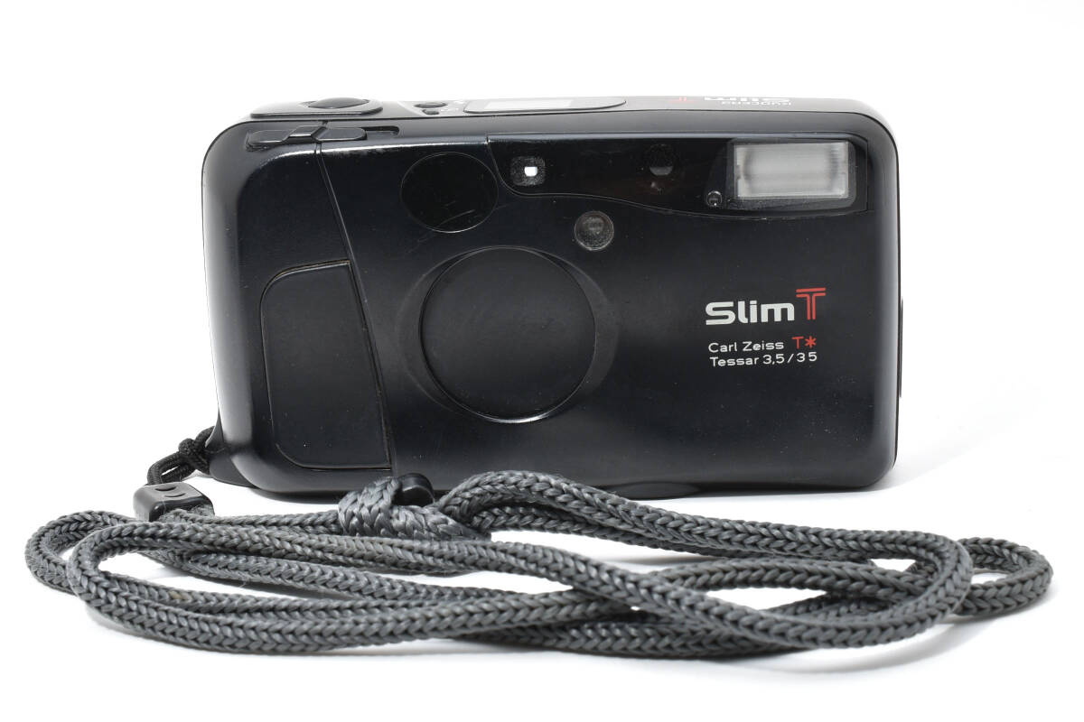 Kyocera Slim T Carl Zeiss T Tessar 35mm F3.5 京セラ スリムT ブラック カールツァイス コンパクトフィルムカメラ