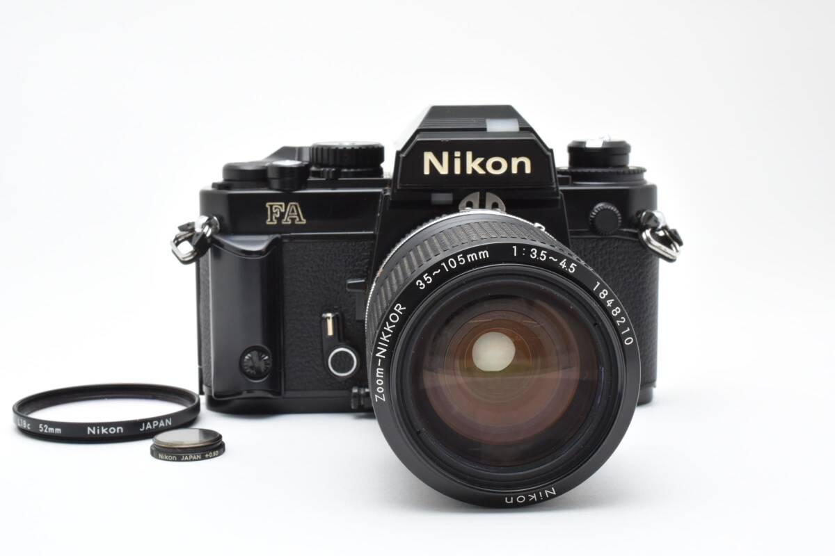 ニコン Nikon FA ブラック ボディー 1/4000シャッター搭載