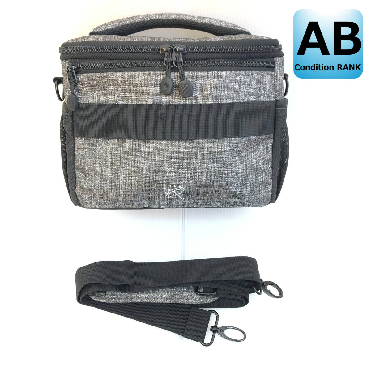 BAGSMART カメラバッグ カメラ収納用ショルダーケース グレー＃BG008