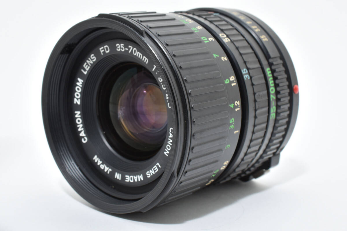 Canon キヤノン NFD 35-70mm F3.5-4.5 New FD MF マニュアルフォーカス ズームレンズ