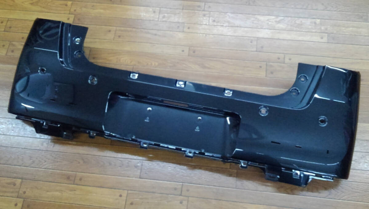 【個人宅不可】 中古 ダイハツ 純正 リア バンパー キャンバス LA850　 52159-B2C50　黒メタ 引取可 名古屋 管理3022-