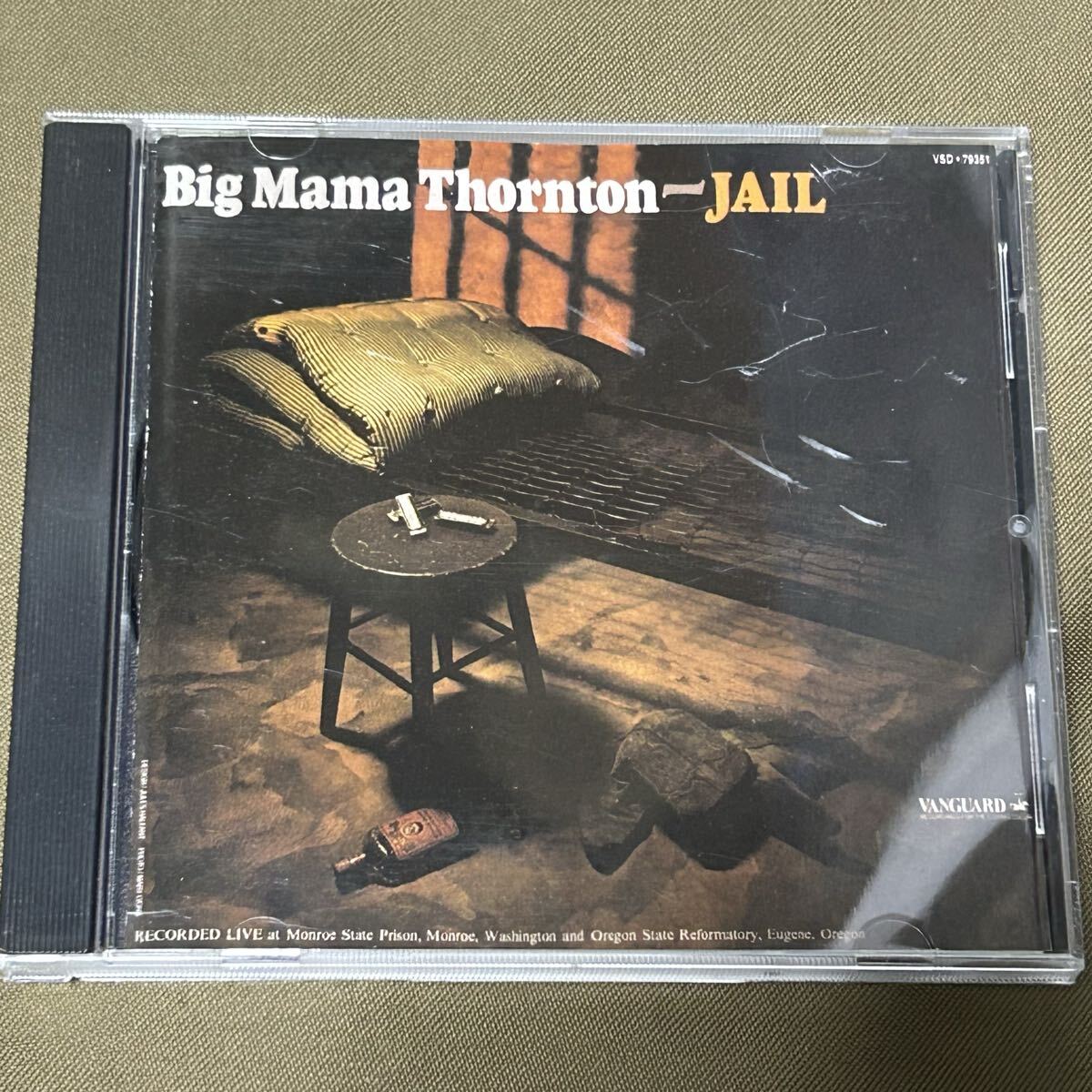 レア盤★BIG MAMA THORNTON「JAIL」vanguardライブ盤