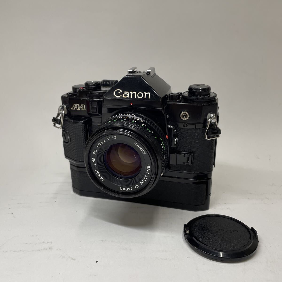 現状品/返品不可 Canon A-1 FD 50mm/1.8 #i60102 j1シャッターOK