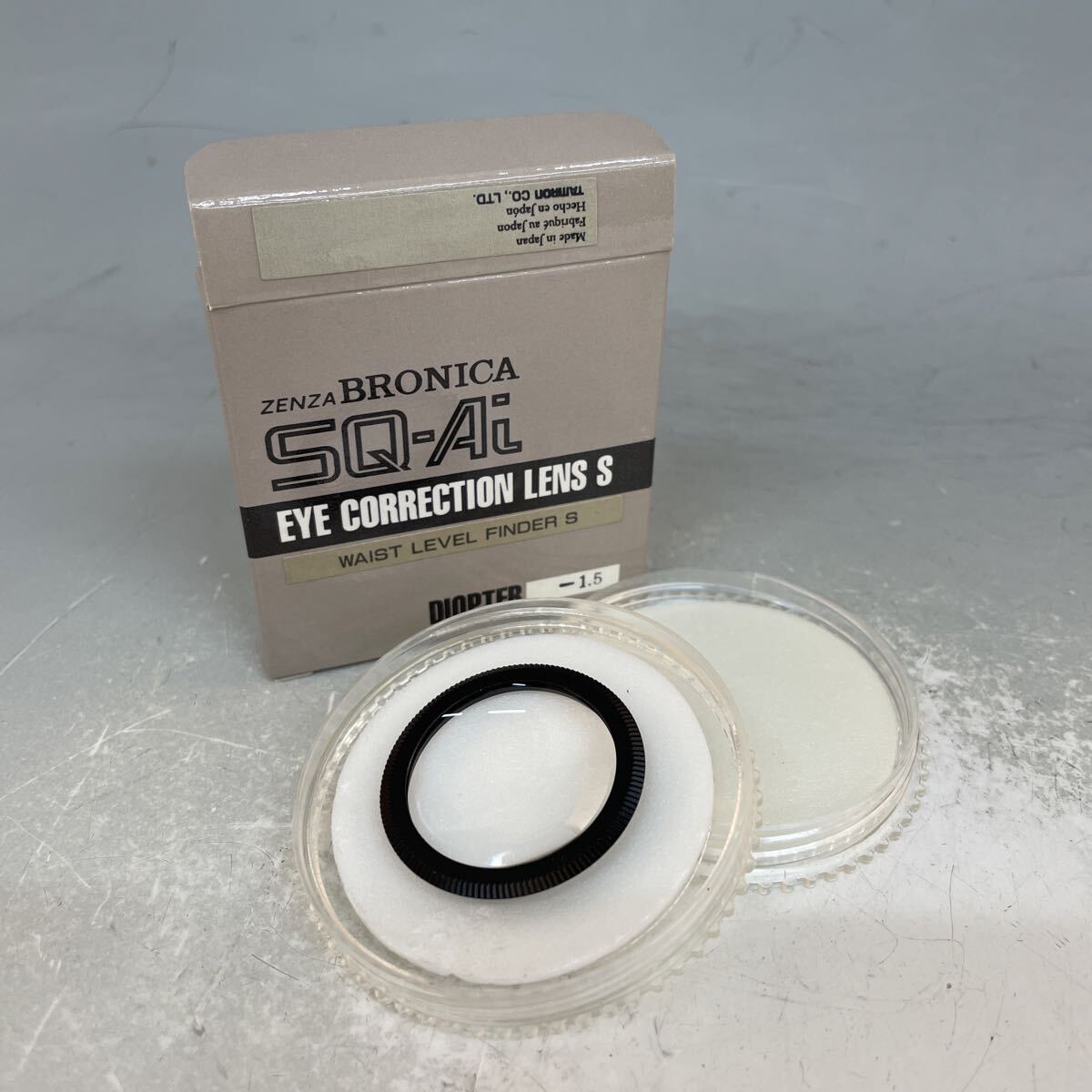 未使用品/返品不可 ZENZA BRONICA SQ-Ai EYE CORRECTION LENS S WAIST LEVEL FINDER S#j02745 j3