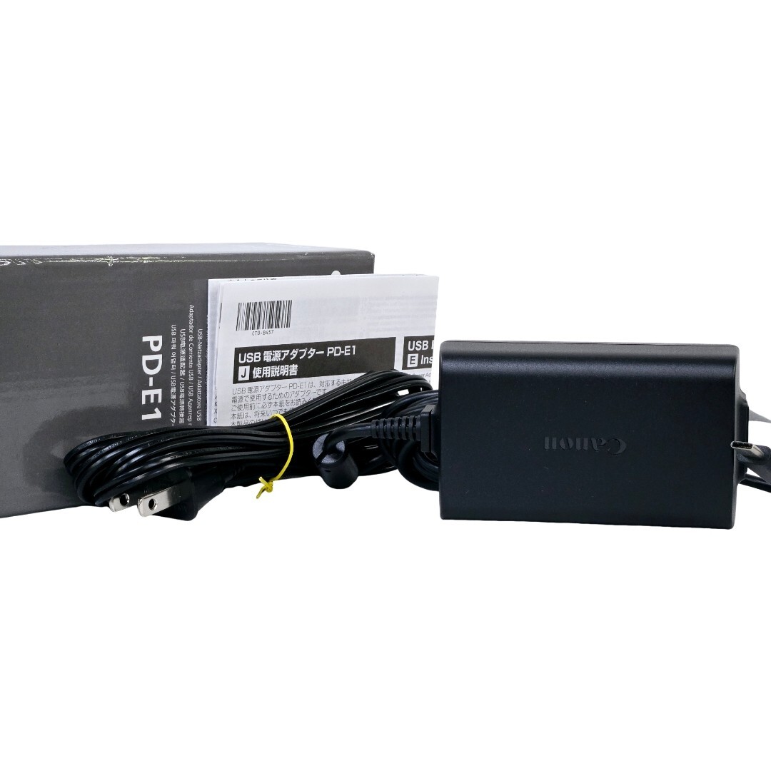 【美品】 CANON キャノン PD-E1 USB充電アダプター #20638