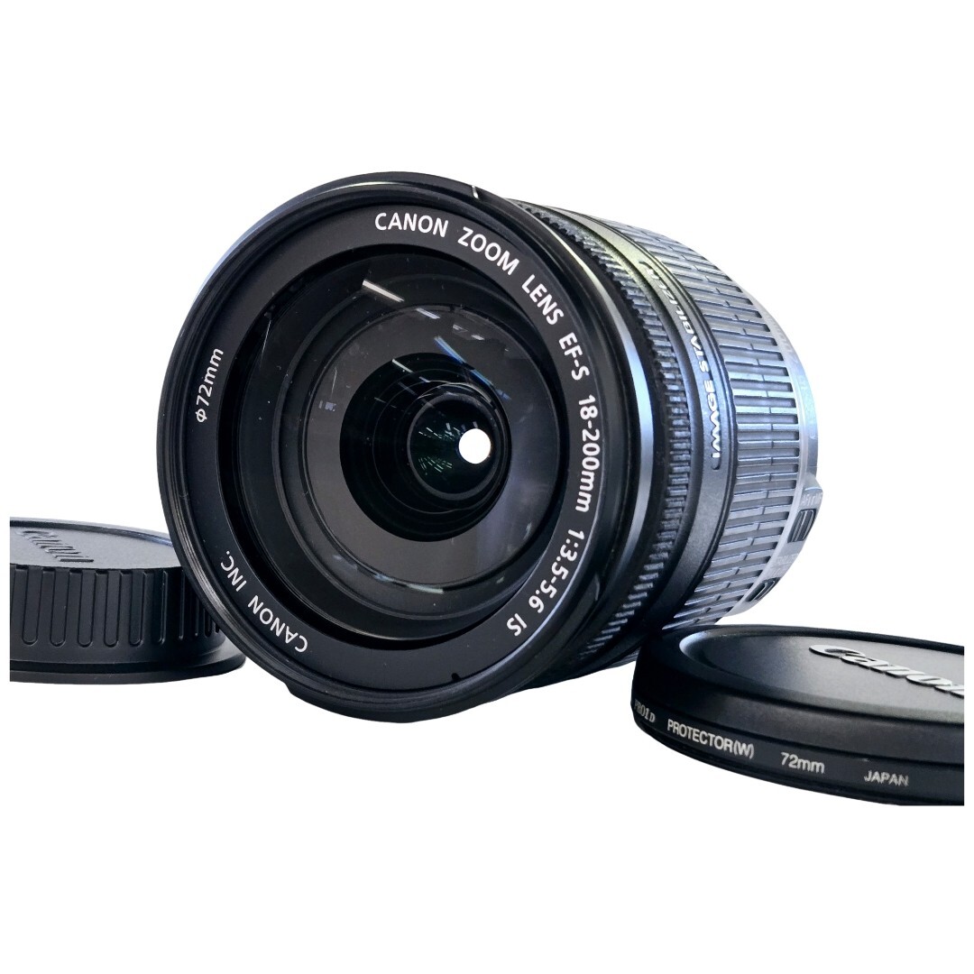 【美品】 CANON キャノン EF-S 18-200mm F3.5-5.6 IS #20604