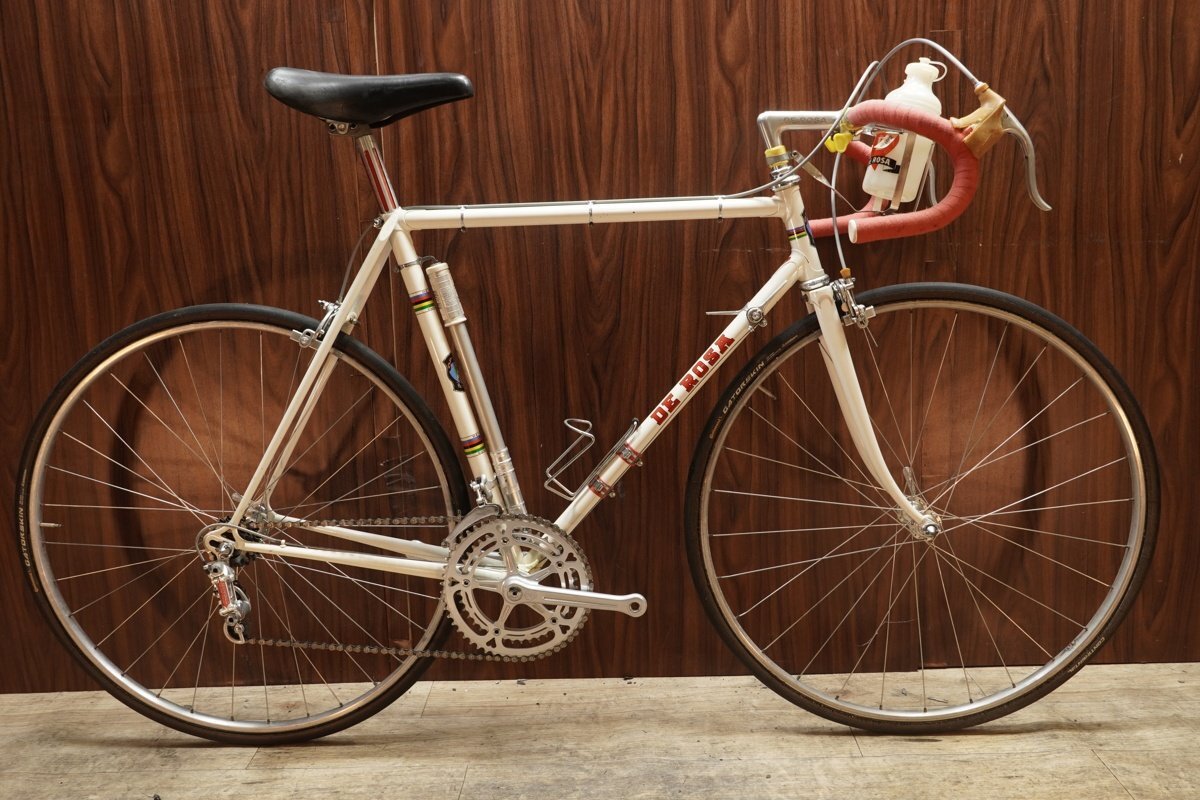 ■DE ROSA デローザ STRADA ビンテージロード CAMPAGNOLO NUOVO RECORD 地球儀 2X5S サイズ550 1975年前後