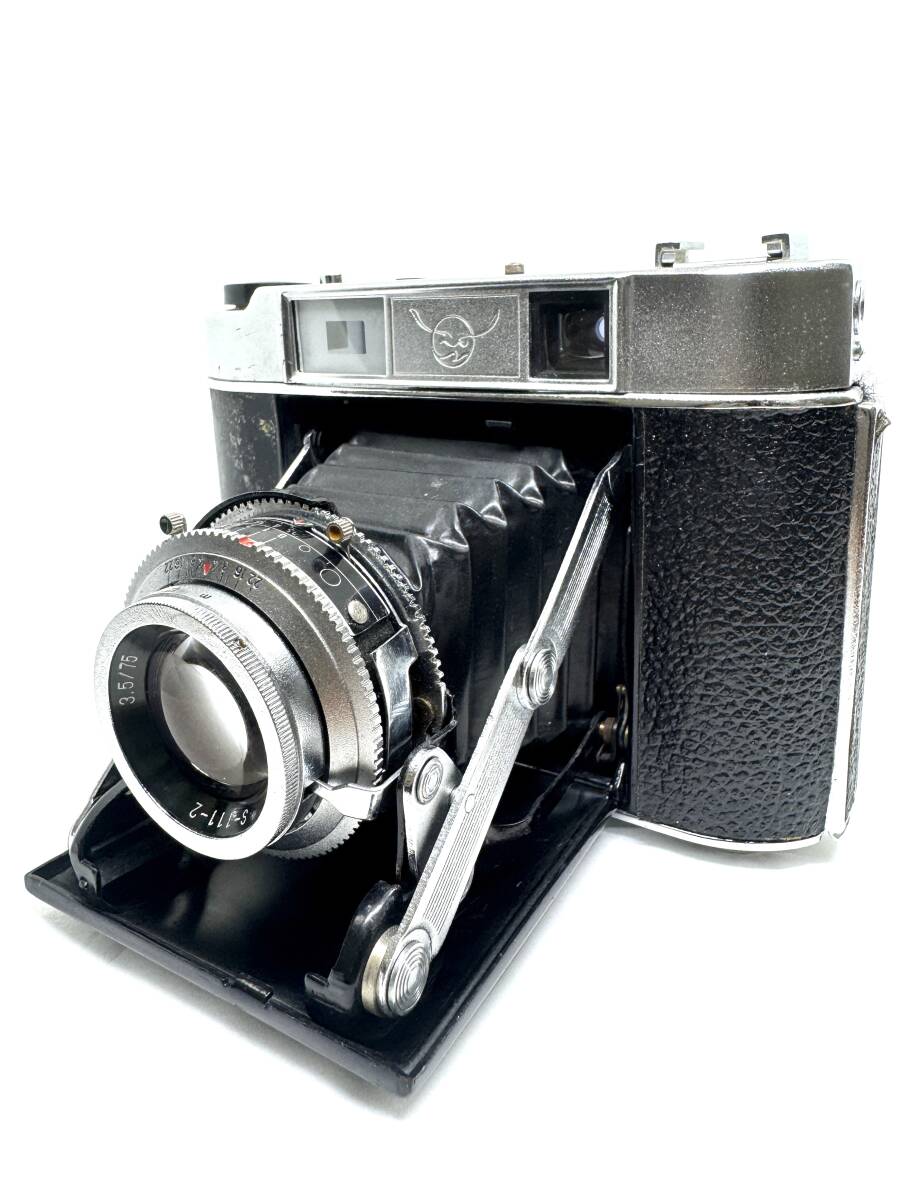 ★希少品★海鴎 Seagull 203-1 S-111-2 75mm F3.5 蛇腹カメラ★　#359