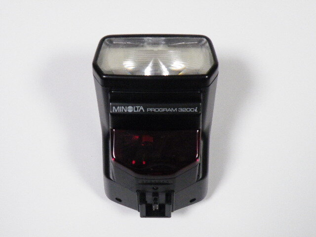 ◎ MINOLTA PROGRAM 3200i ミノルタ プログラム 3200i フラッシュ ストロボ 発光確認済 3294044