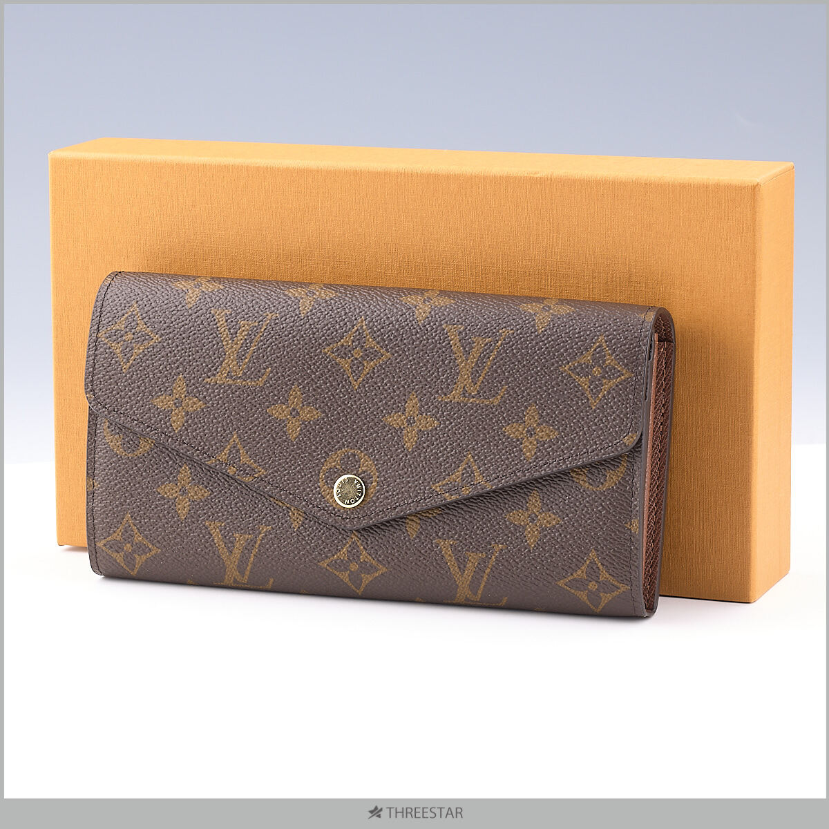 LOUIS VUITTON ルイ・ヴィトン モノグラム ポルトフォイユサラ M60531 ICタグ付き 箱 保存袋あり