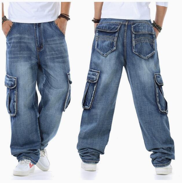  新入荷推薦大きいサイズジーンズ メンズ バギーパ ンツ デニムパンツ デニムカーゴパンツ ヴィンテー ジ アメカジ