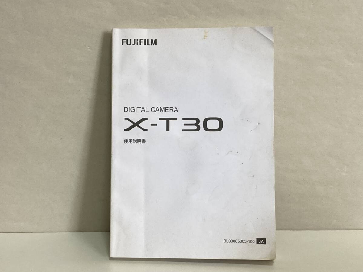 FUJIFILM X-T30 使用説明書 フジフイルム 説明書 マニュアル