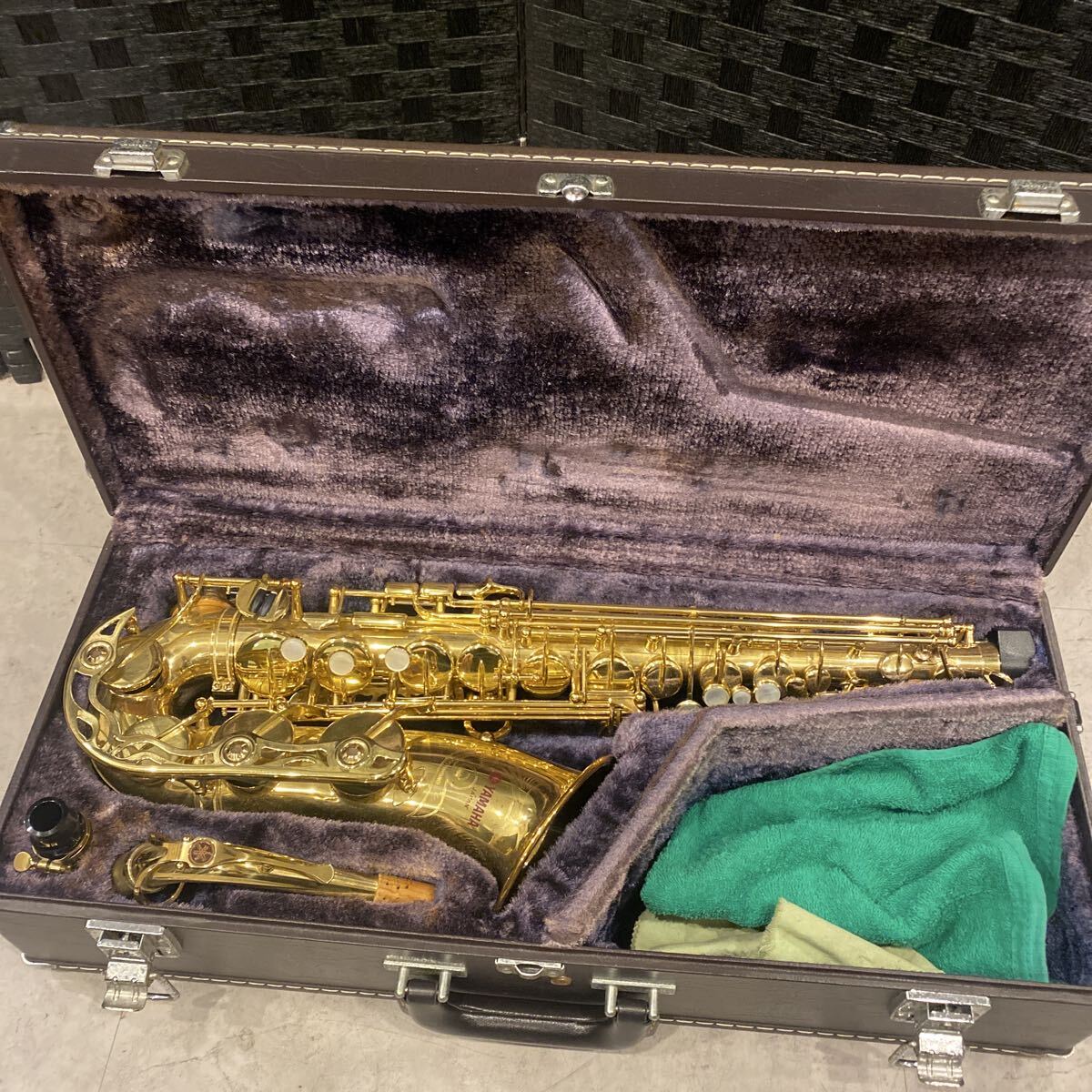 YAMAHA ヤマハ アルトサックス 管楽器 YAS-62 メンテナンス済み　ハードケース付き