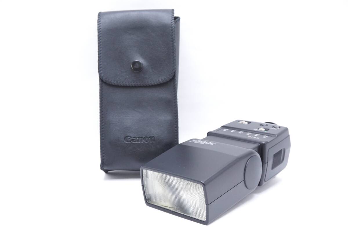 ▽Canon キャノン 380EXSPEEDLITE ストロボ (ケース付)