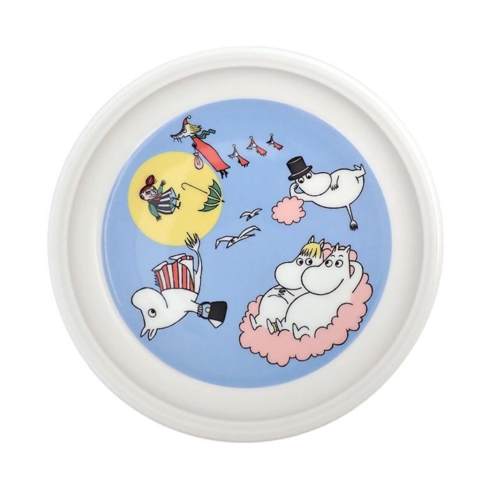 ARABIA(アラビア) ムーミン チルドレンセット フライングムーミン プレートのみ 皿 18cm フィンランド 北欧食器 廃盤