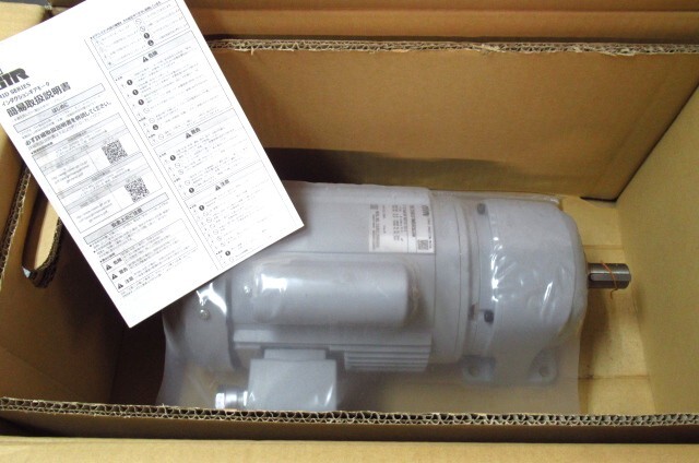 未使用 ニッセイ GTR MID SERIES インダクションギアモータ G3L22N10-MM04CWJAN 単相 A型 0.4kW(1/2HP) 管理7KH1208F-F10
