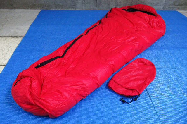 NANGA ナンガ YA-450SPDX レギュラー 寝袋 40周年記念 レッド 管理7k1212M-H4