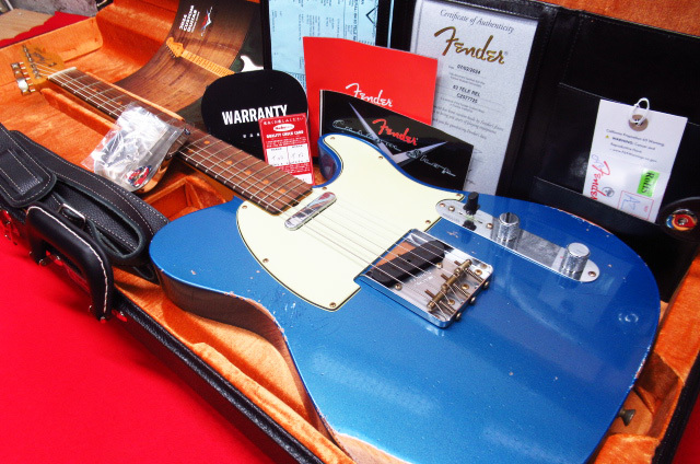 未使用 Fender Custom Shop Limited Edition 1960 Telecaster Relic / Aged Lake Placid Blue フェンダー カスタムショップ 管理7k1222B-G1