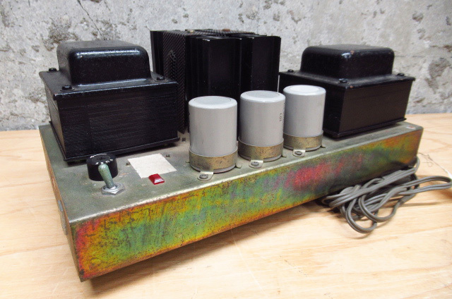 ナショナル TRアンプ 1700 98 4403 真空管アンプ 詳細不明 通電のみ確認 現状品 管理7k1225A-F4