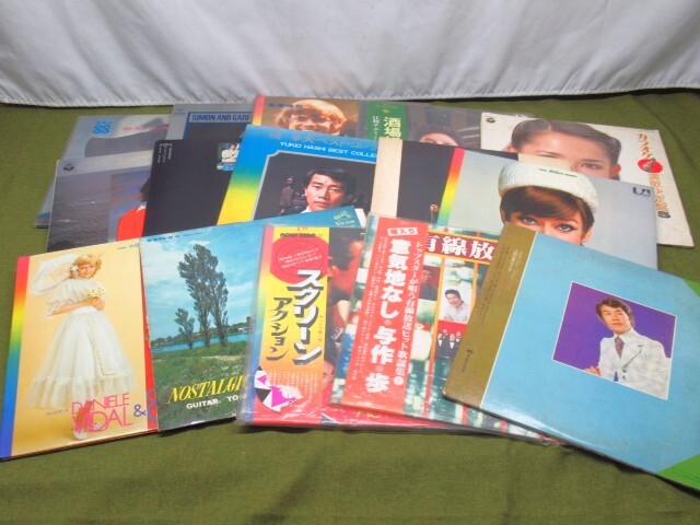 現状品 レコード まとめ 15枚 邦楽 洋楽 演歌 管理7H1203F-A6
