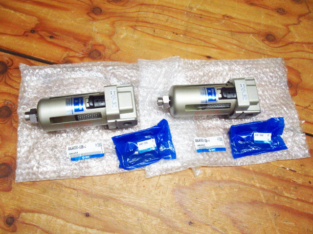 2点セット SMC エスエムシー 真空用ドレンセパレータ AMJ4000-03B-J 現状品 管理7S1208J-B3