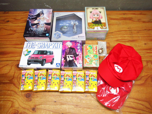 まとめ売り マリオ 帽子 / スナップキット ハスラー / ポケモンホルダー / アーニャ アルベロ 画眉丸 フィギュア 管理7S1213D-D1