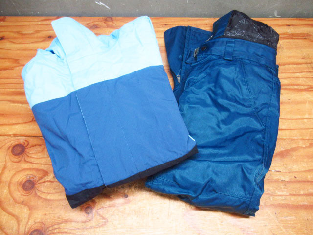 BURTON バートン Mサイズ スノーボードジャケット / rideout スノボパンツ Sサイズ 145-155㎝ 管理7S1215B-B2