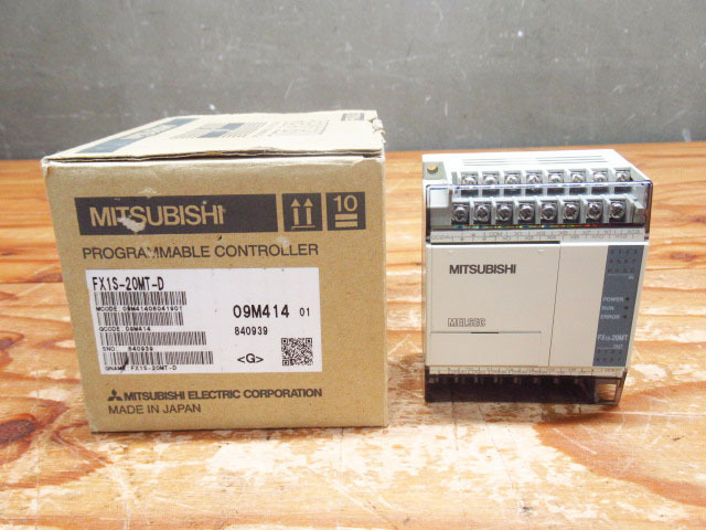 MITSUBISHI 三菱 FX1S-20MT-D シーケンサ 現状品 管理7S1216K-A5