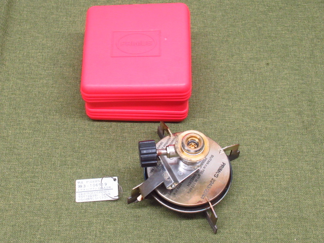 動作未確認 現状品 Iwatani イワタニ PRIMUS プリムス シングルバーナー 2243/2244 コンロ ガスバーナー キャンプ用品 管理7H1219I-L1