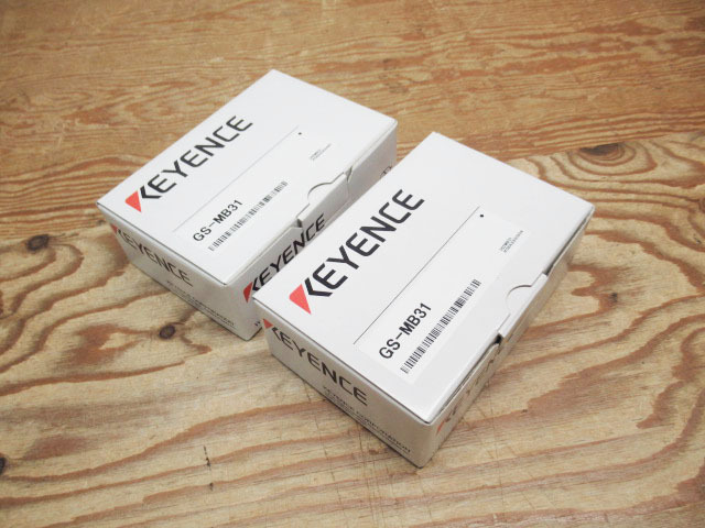 2点セット 新品未使用 KEYENCE キーエンス GS-MB31 GS-ML5用 取付金具 管理7S1224I-A6